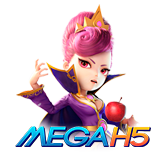 Mega H5 slots logo for high-stakes slot gaming fun